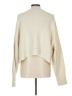 Double Zero 100% Acrylic Solid Ivory Pullover Sweater Size L - photo 2