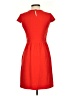 J.Crew 100% Polyester Solid Red Casual Dress Size 00 - photo 2