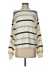 Mi ami Stripes Ivory Pullover Sweater Size S - photo 1