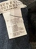 Brunello Cucinelli Solid Blue Wool Pants Size XL - photo 5