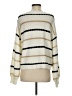 Mi ami Stripes Ivory Pullover Sweater Size S - photo 2
