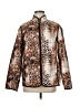 Dennis by Dennis Basso 100% Polyester Animal Print Brown Jacket Size M - photo 1