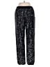 Style Rack 100% Polyester Stars Silver Casual Pants Size S - photo 2