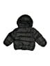 H&M 100% Polyester Solid Black Snow Jacket Size 12-18 mo - photo 2