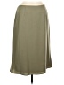 Unbranded 100% Polyester Solid Green Casual Skirt Size 8 - photo 1