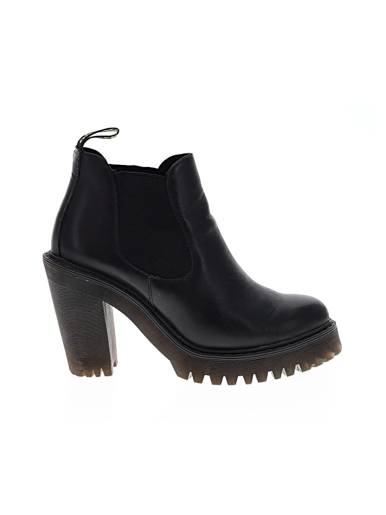 Pre-owned Dr. Martens Ankle Boots In Black