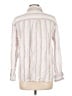 Gap Stripes Ivory Long Sleeve Button-Down Shirt Size L - photo 2