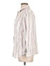 Gap Stripes Ivory Long Sleeve Button-Down Shirt Size L - photo 5