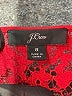 J.Crew Red Long Sleeve Blouse Size 8 - photo 7