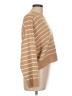 T Tahari Stripes Tan Pullover Sweater Size L - photo 4
