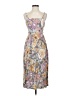 Field Day Floral Gray Cocktail Dress Size 2 - photo 1