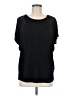Express One Eleven Black Short Sleeve Top Size M - photo 1