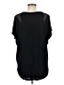Express One Eleven Black Short Sleeve Top Size M - photo 2