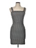 618 Houndstooth Black Cocktail Dress Size L - photo 1