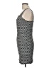 618 Houndstooth Black Cocktail Dress Size L - photo 5