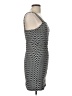 618 Houndstooth Black Cocktail Dress Size L - photo 4