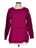 NY Collection 100% Acrylic Pink Pullover Sweater Size L - photo 1