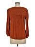 Amour Vert Orange 3/4 Sleeve Blouse Size M - photo 2