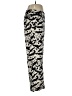 Old Navy 100% Rayon Animal Print Black Casual Pants Size M - photo 4