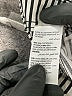 Chico's Stripes Silver Black Casual Pants Size Sm (0) - photo 4
