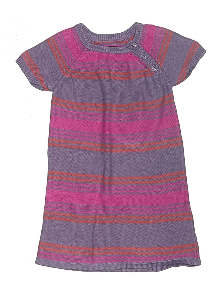 Pre-owned Tea Kids' Dress In Purple