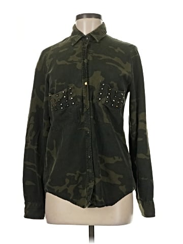 Leara Woman Long Sleeve Button-Down Shirt (view 1)
