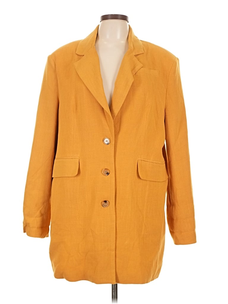 Pre-owned Walter Baker Coat In Yellow