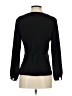 Bar III 100% Polyester Black Long Sleeve Blouse Size XS - photo 2
