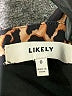 Likely 100% Polyester Animal Print Brown Cocktail Dress Size 0 - photo 7