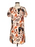 Shein Print Orange Casual Dress Size S - photo 1