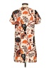 Shein Print Orange Casual Dress Size S - photo 2