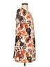 Shein Print Orange Casual Dress Size S - photo 4
