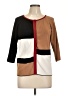 Grace Color Block Brown Cardigan Size L - photo 1