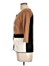 Grace Color Block Brown Cardigan Size L - photo 5