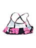Ruby Floral Black Swimsuit Top Size M - photo 2