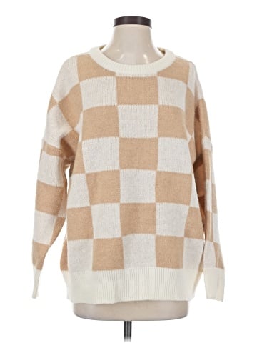 The ZigZag Stripe Pullover Sweater (view 1)