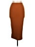 Unbranded Solid Brown Casual Skirt Size L - photo 1
