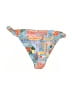 Unbranded Print Blue Swimsuit Bottoms Size XS (estimated) - photo 2