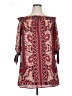 City Triangles 100% Polyester Paisley Red Casual Dress Size XL - photo 1