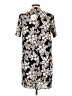 Ethereal 100% Polyester Black Casual Dress Size L - photo 2