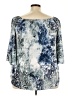 emerald Blue 3/4 Sleeve Blouse Size 3X - photo 2
