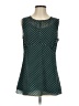 CAbi 100% Polyester Teal Sleeveless Blouse Size S - photo 1