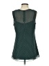 CAbi 100% Polyester Teal Sleeveless Blouse Size S - photo 2