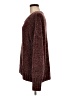 Seven7 100% Polyester Tweed Burgundy Pullover Sweater Size M - photo 5