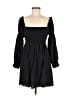 Shein 100% Polyester Black Casual Dress Size 6 - photo 1