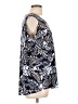 C established 1946 Blue Short Sleeve Blouse Size L - photo 4