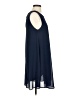 Everly 100% Polyester Solid Blue Casual Dress Size S - photo 4