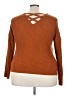 Full Circle Trends With Love Orange Pullover Sweater Size 3X - photo 2