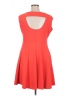 Danny And Nicole 100% Polyester Solid Red Cocktail Dress Size 14 - photo 2
