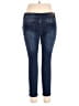 Tahari Solid Blue Jeans Size 14 (petite) - photo 2